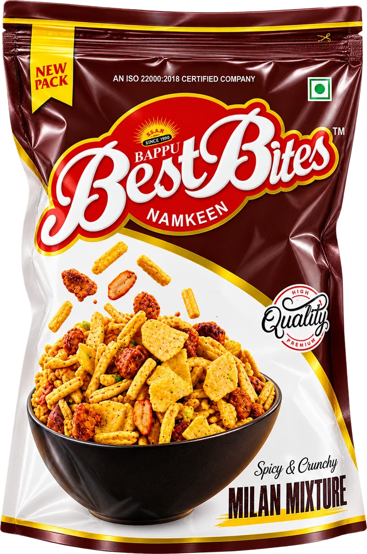 Best Namkeen Milan Mixture packet